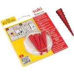 Suki ДЮБЕЛ ЗА ДУПКИ ОТ ВИНТОВЕ Ф2-10 mm 4 БРОЯ suki screw-it-again (4032526898010)