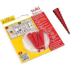 Suki ДЮБЕЛ ЗА ДУПКИ ОТ ВИНТОВЕ Ф2-10 mm 4 БРОЯ suki screw-it-again (4032526898010)
