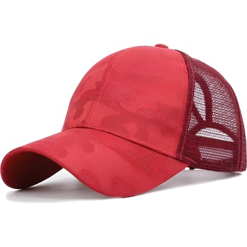 HARAHU Шапка с козирка de-15975 - Червено kp15975 (de-15975)