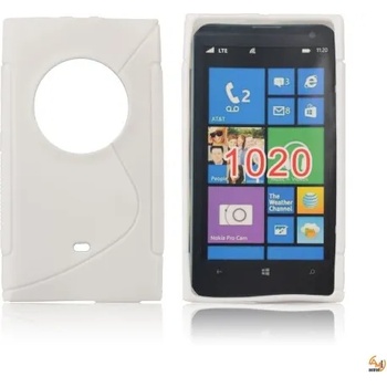 Nokia Силиконов калъф за Nokia 1020 бял