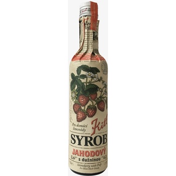 Davídkův sirup Jahodový sirup 0,5 l