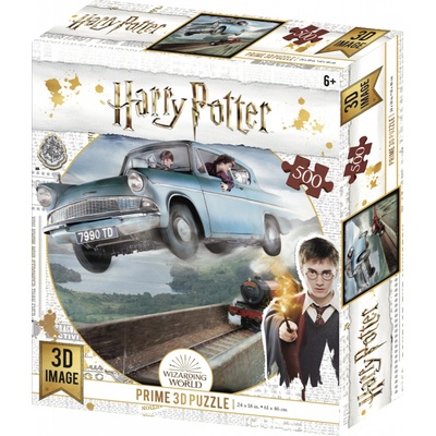 Grooters 3D puzzle Harry Potter Ford Anglia, 500 ks
