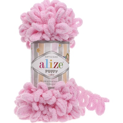 Alize Příze Puffy 185 růžová