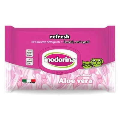 Inodorina Ubrousky Aloe Vera 40 ks