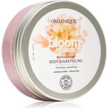 Organique cukrový tělový peeling s vůní květin Bloom Essence (Body Peeling) 200 ml