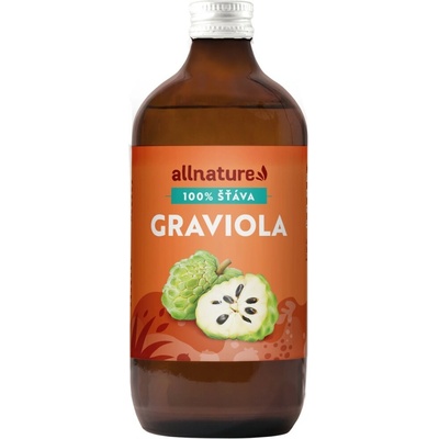 Allnature Graviola Premium 100% šťáva 500 ml