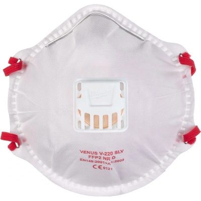 Milwaukee Respirátor FFP2 tvarovaný s ventilkem