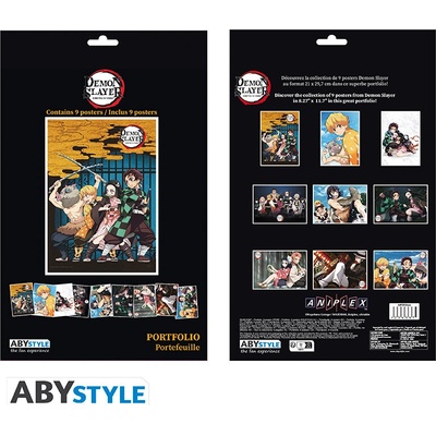 DEMON SLAYER - Portfolio 9 posters Season 1, GBYDCO524