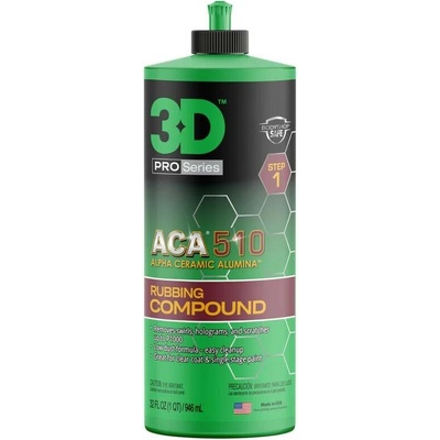 3D ACA 510 PREMIUM RUBBING COMPOUND 946 ml