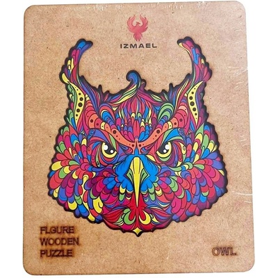 IZMAEL Drevené Owl/L 220 dielov