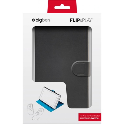 BigBen Flip And Play Case Nintendo Switch Black