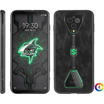 Xiaomi Black Shark 3/3 Pro Удароустойчив Кожен Калъф и Протектор