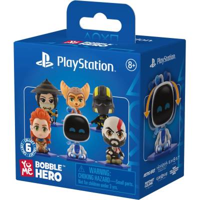 YuMe Мини фигура YuMe Games: Playstation, (Bobble Hero), Blind Box (Series 1), асортимент (TOY-0275)