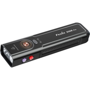 Fenix E06R PRO акумулаторен EDC фенер, черен (E06RPROEUBLC)