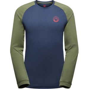 La Sportiva Мъжка блуза с дълъг ръкав La sportiva Circle Logo Longsleeve Longsleeve - Night Sky / Cypress - размер XL (216-6448-0415)