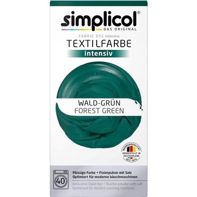 SIMPLICOL farba na textil Lesná zelená 150 ml 400 g