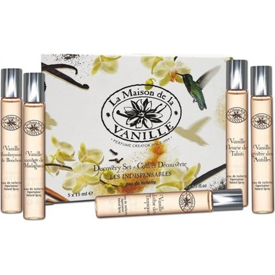 Maison de la Vanille Collection Origines (5) Комплект с Парфюм EDP 5 x 15ml