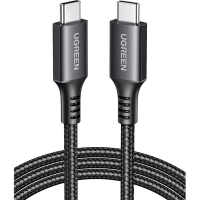 UGREEN Кабел с бързо зареждане за устройства с USB-C порт (100 см) (черен) - Ugreen USB-C to USB-C Data Cable 60W (US567-15373)