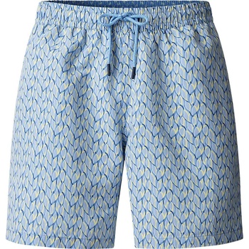 Hackett Бански гащета Hackett Crystalline swimming shorts - Blue (Summer Blue)
