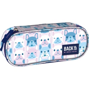 BackUP Овален ученически несесер BackUp A - Buldog, 1 цип (88485)