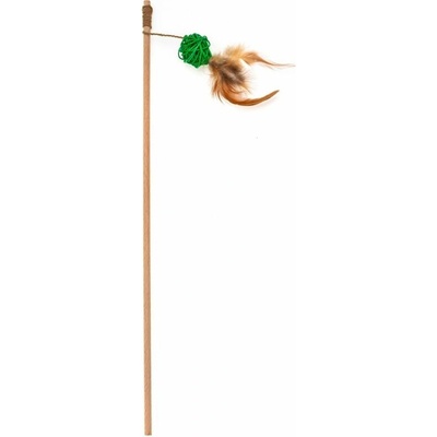 COMFY Hračka pre mačky udica s pierkami 50 cm