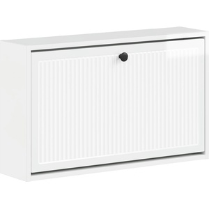 vidaXL Стенно шкафче за обувки EDE 71 x 17 x 43 см Инженерна дървесина (895969)