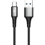 Proove WIREX кабел USB-A /USB-C, 3A/15W, 480Mbps, 1м, алуминиева сплав, оплетен (CCWX15001201)