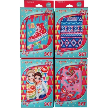 Несесер 3 ципа пълен 42 ел. yl29188-3