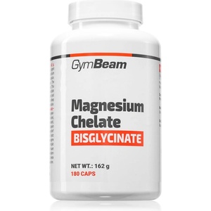 GymBeam Magnesium Chelate Bisglycinate капсули за ефективно допълване на магнезий 180 капс