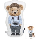 Ceba Baby Maznajúci vankúš Fluffy Puffy Steve 50cm