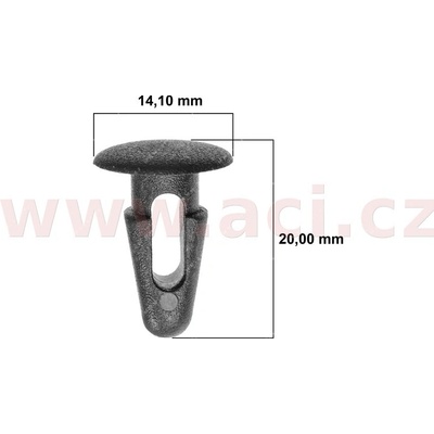 plastová příchytka (sada 10 ks) UP 0023A