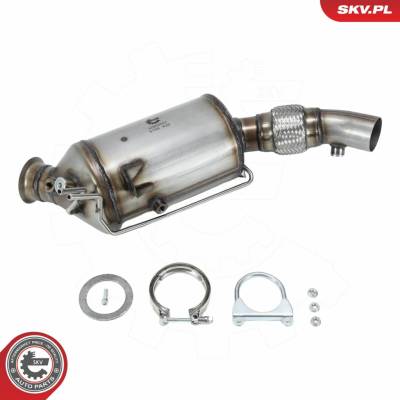 Filter sadzí/pevných častíc výfukového systému ESEN SKV 62SKV557