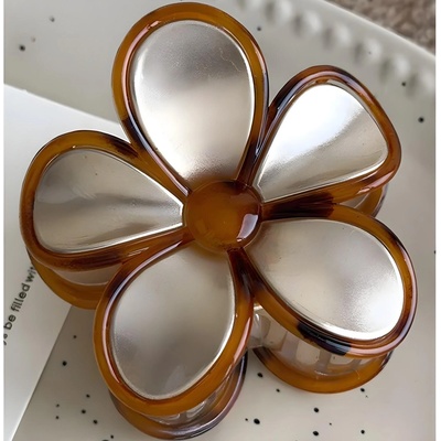 HARAHU Щипка за коса do-38213 - Кафява kp38213 (do-38213)