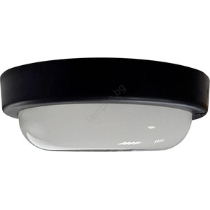 Baterie Centrum Led външно таванно осветително тяло led/8w/230v 4200k Ø 14 см ip64 черно (bc0751)