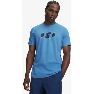 Under Armour Left Chest Logo Lockertag SS Aegean Blue Midnight Navy