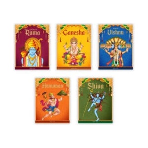 Children's First Mythology Stories (Ram, Shiva, Hanuman, Ganesha, Vishnu) | Wonder House Books (2022)