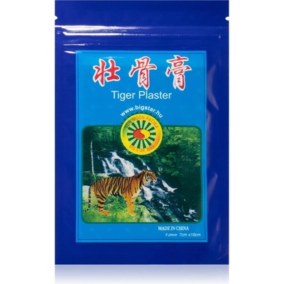 Tiger Tiger Oriental herbs bylinné náplasti proti bolesti, zánětu, otoku 6 ks