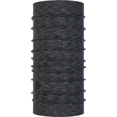 Buff Merino Wool Midweight Graphite Stripes