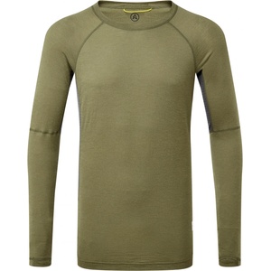 ARTILECT Мъжко мериносово термобельо ARTILECT Boulder 125 Crew L/S Merino base layer - Kalamata / Ash (015-1236-0312)