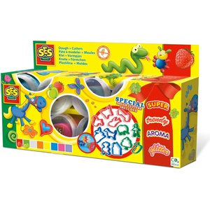 SES Creative Пластелин мания 8x90г с ножчета (498)