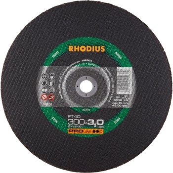 Rhodius Kotouč řezný 300 x 3,0 x 20mm 201910