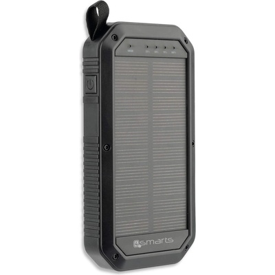 4smarts Solar Power Bank TitanPack 8000mAh - соларна удароустойчива външна батерия с три USB изхода и LED фенер