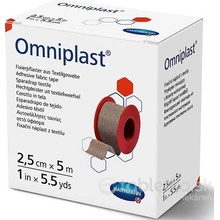 Omniplast fixačná náplasť z pevnej textílie 2,5 cm x 5 m