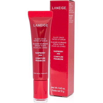 Laneige Sérum na rty Glaze Craze Tinted Lip Serum Raspberry Jam 12 g