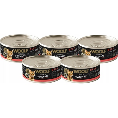 WOOLF Wildcat Ultimate Beef pate 85 g