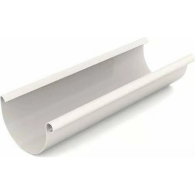 Covernit Plastový odkvapový žľab PVC 4 m x 100 mm biel