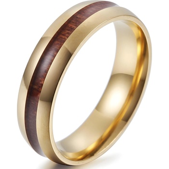 HARAHU Пръстен TI-17444 - Златен / 59mm KP17444 (TI-17444)