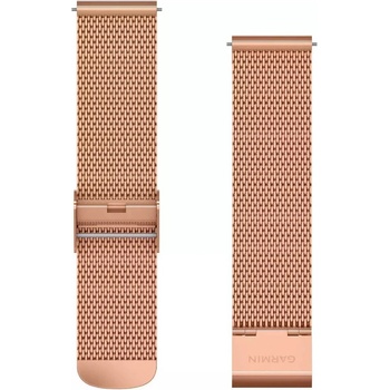 Garmin Каишка Garmin - QR, Venu/vivomove, 20 mm, Rose Gold Milanese/Rose Gold (010-12924-24)