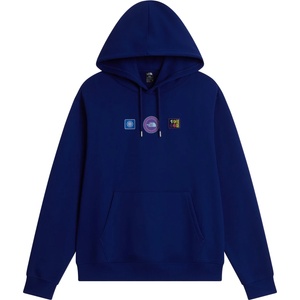 The North Face Мъжки суичър The North Face Explorer Badges RLX Hoodie - Bold Blue - размер XS (017-4702-0112)
