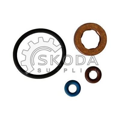 Sada těsnění vstřikovací trysky ŠKODA OEM Originál 03L130277B